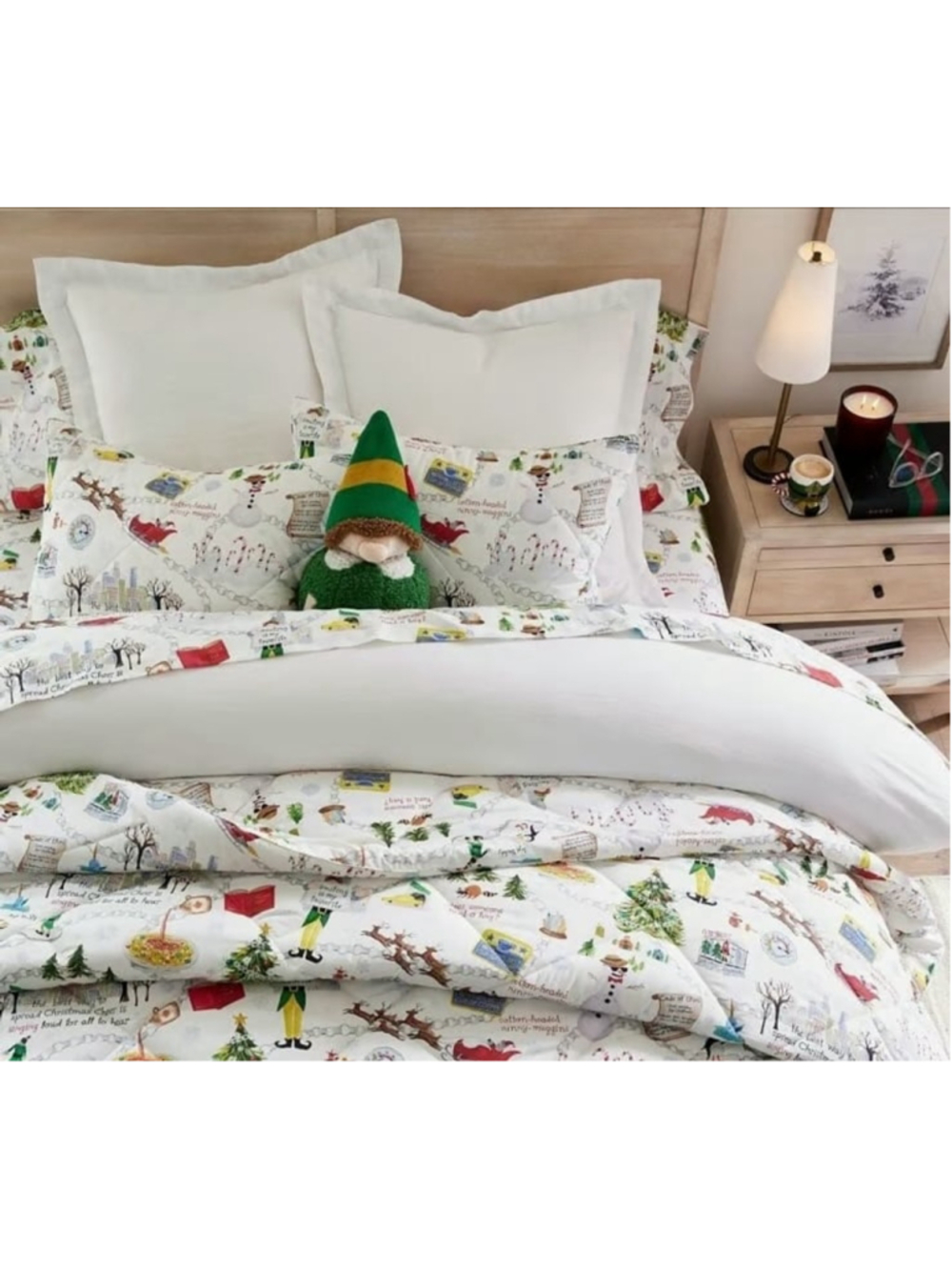 New Pottery Barn Elf™ Percale Queen Sheet Set